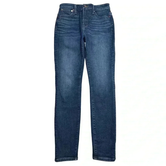 {J. Crew} "Curvy Toothpick in Dryden Wash" Slim Skinny Stretch Denim Jeans - Picture 1 of 9